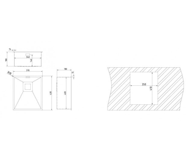 TEKA SQUARE 340/400 - 1439432 - zdjęcie 3